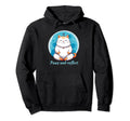 Zen Cat Meditation Mindfulness Yoga Cat Hoodie - Trendy Graphic Men Women - T-Shirt, Sweatshirt, Hoodie