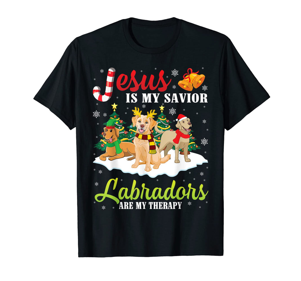 Jesus Is My Savior Labradors Are My T-Shirt - Trendy Graphic Men Women - T-Shirt, Sweatshirt, Hoodie