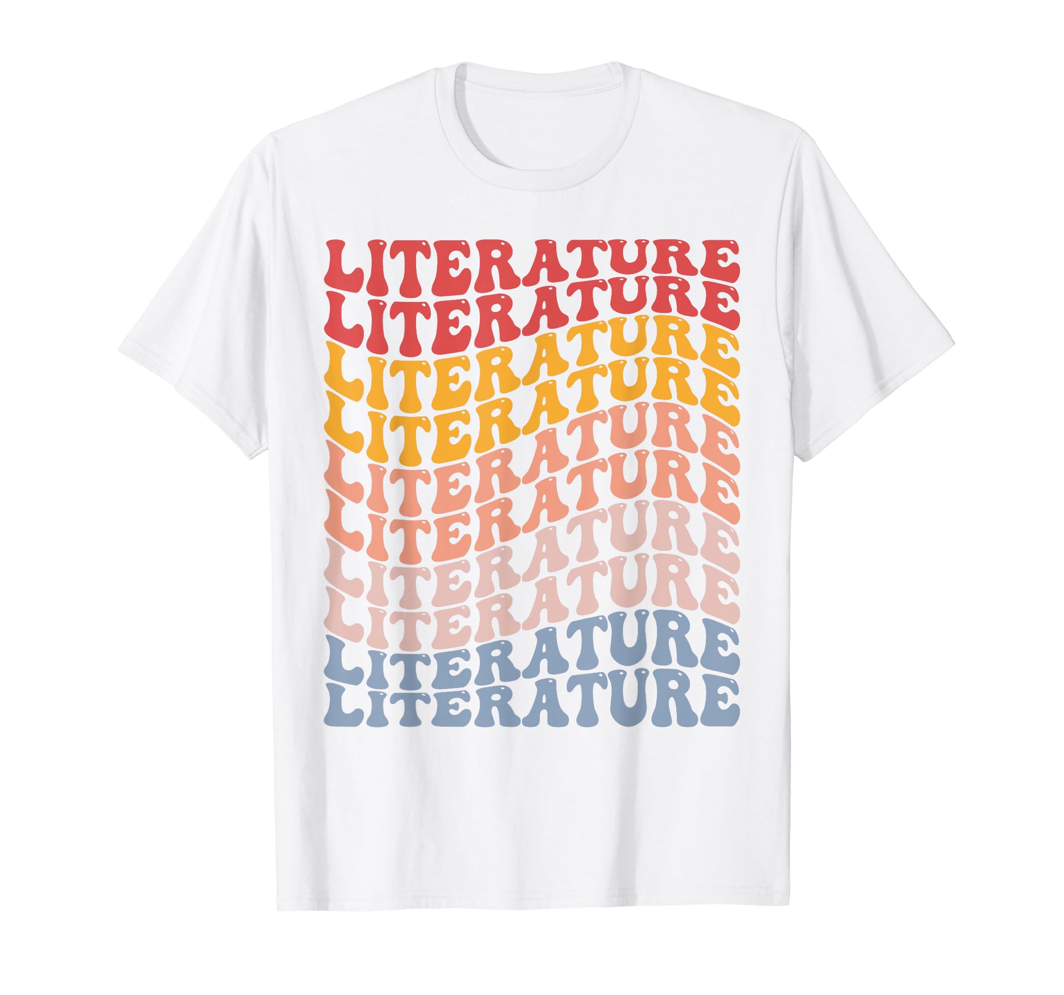 Literature Groovy Literature Literary T-Shirt - Aesthetic Graphic Unisex - T-Shirt, Sweatshirt, Hoodie