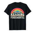 Reading Is Fundamental Geeky Bookworm T-Shirt - Graphic Print for Adults - T-Shirt, Sweatshirt, Hoodie