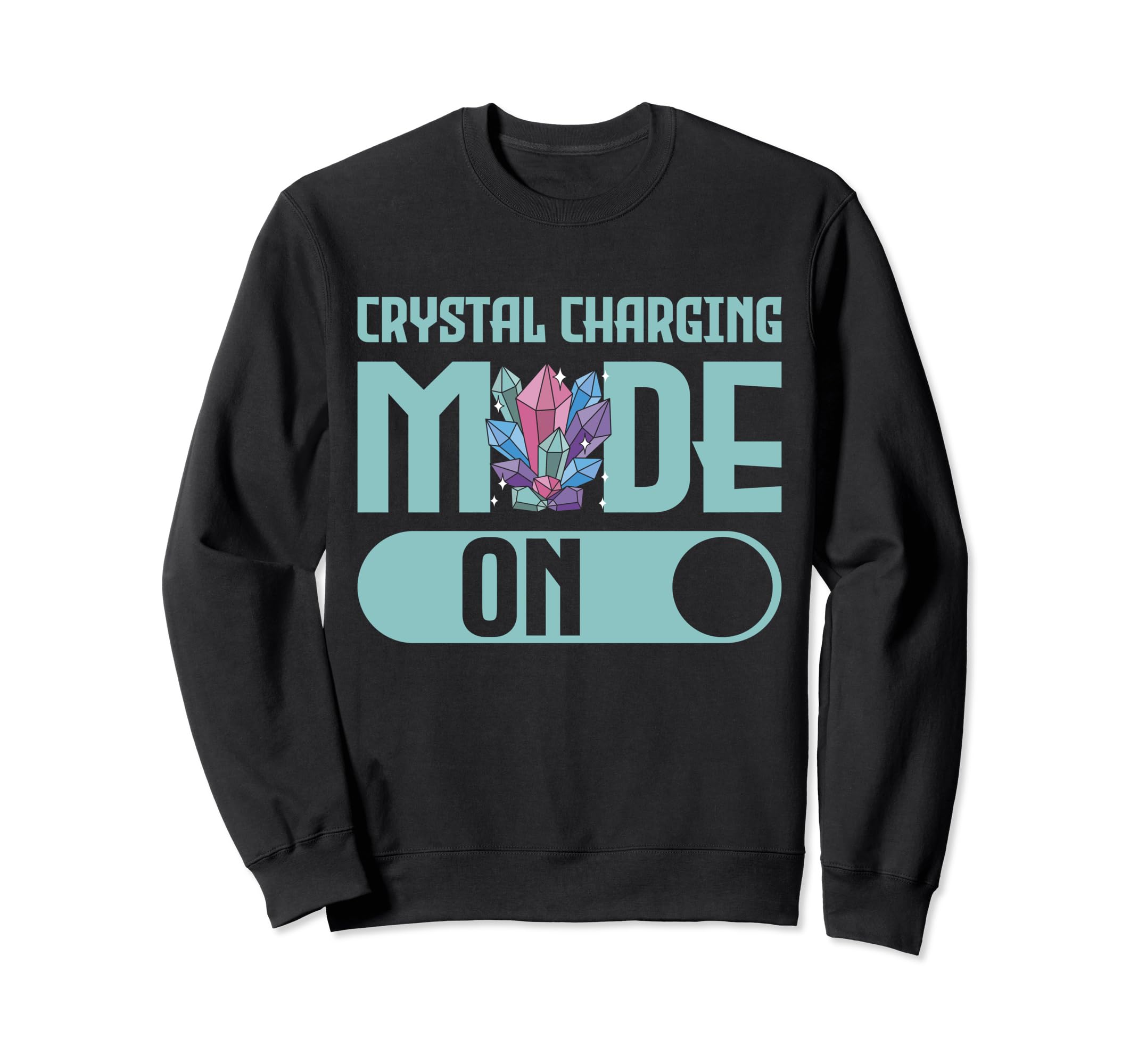 Crystal Healing Crystal Whisperer Sweatshirt - Casual Everyday Wear Unisex - T-Shirt, Sweatshirt, Hoodie