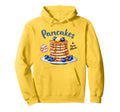 Pancakes And Panic Attacks Funny Mental Hoodie - Graphic Print Men Women - T-Shirt, Sweatshirt, Hoodie