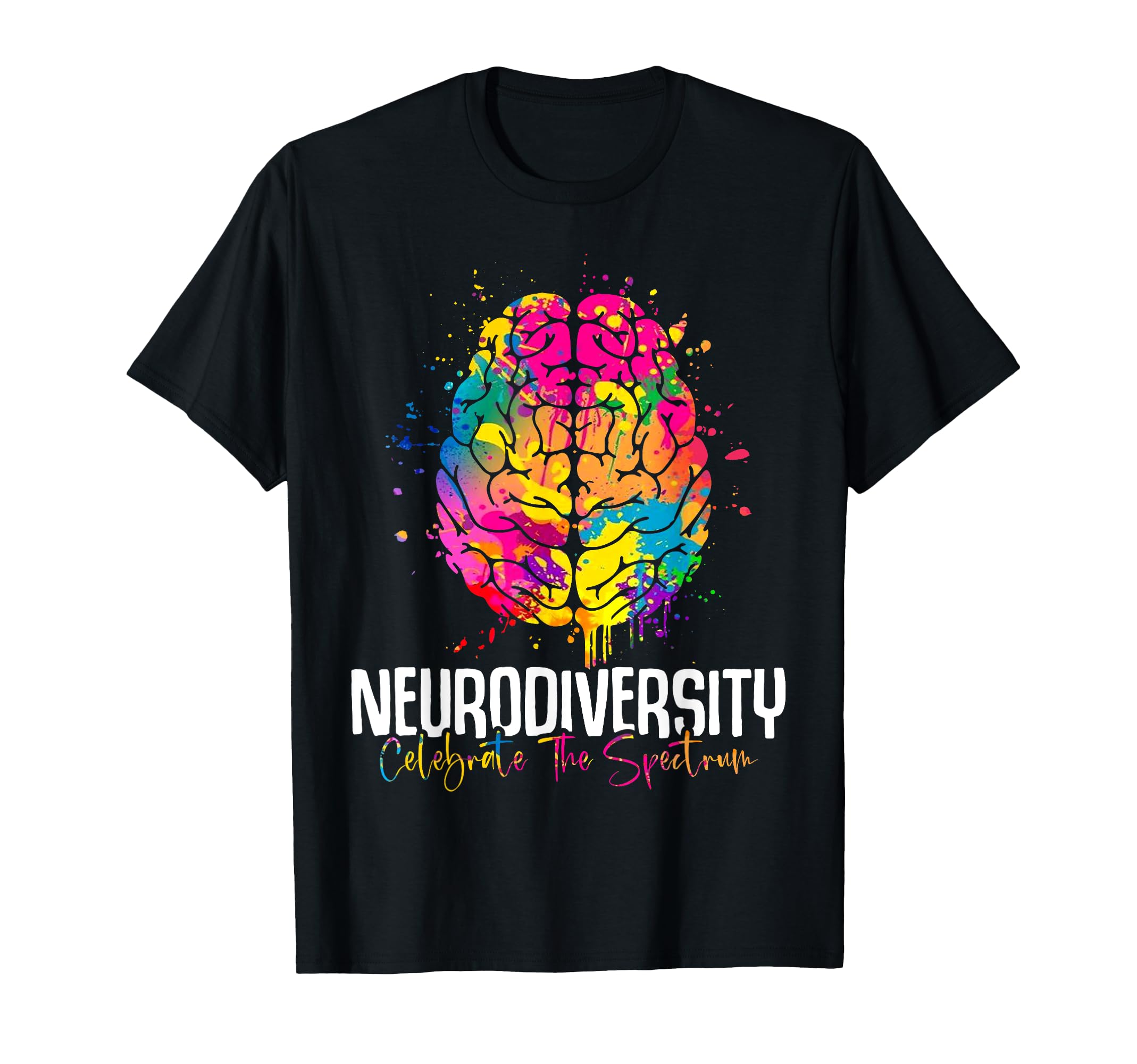 Neurodiversity Flowers Neurodivergent T-Shirt - Trendy Graphic for Adults - T-Shirt, Sweatshirt, Hoodie