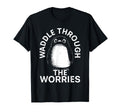 Penguin Overthinkers And Anxious Minds T-Shirt - Graphic Print for Adults - T-Shirt, Sweatshirt, Hoodie