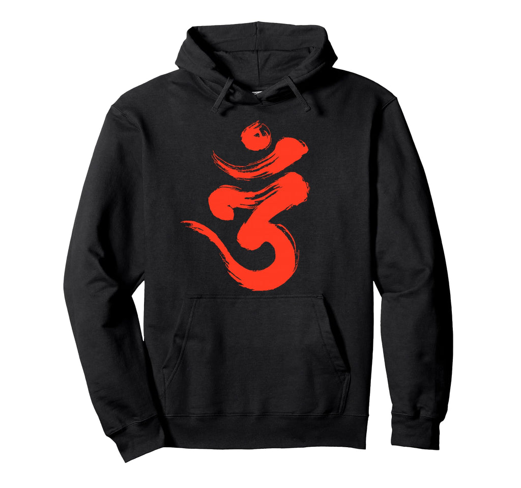 Om Symbol Buddhism Meditation Hoodie - Minimalist Print for Adults - T-Shirt, Sweatshirt, Hoodie