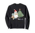 Read More Books Ghost Santa Hat Sweatshirt - Novelty Apparel Men Women - T-Shirt, Sweatshirt, Hoodie