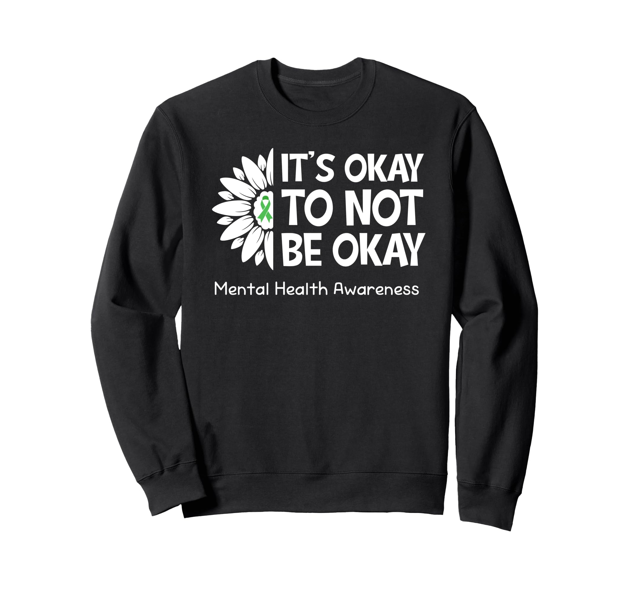 Its Okay To Not Be Okay Us Flag Sweatshirt - Custom Art Print Men Women - T-Shirt, Sweatshirt, Hoodie