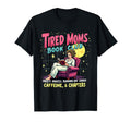 Tired Moms Book Club Caffeine Chapters T-Shirt - Streetwear Style Unisex - T-Shirt, Sweatshirt, Hoodie