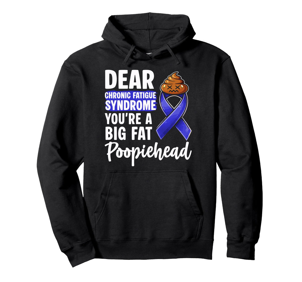 Chronic Fatigue Syndrome Warrior Cfs Hoodie - Minimalist Print for Adults - T-Shirt, Sweatshirt, Hoodie