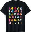 Kids Easter Alphabet Easter Egg Easter Bunny 2025 Unisex T-shirt, Sweatshirt, Hoodie, Long Sleeve Tee - T-Shirt, Sweatshirt, Hoodie