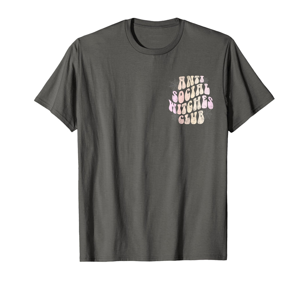 Funny Anti Social Witches Club T-Shirt - Aesthetic Graphic Men Women - T-Shirt, Sweatshirt, Hoodie