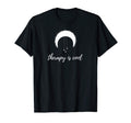Therapy Is Self Care Wellness Mental T-Shirt - Minimalist Print for Adults - T-Shirt, Sweatshirt, Hoodie