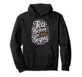 Calming Mornings Mindfulness Tea Time Hoodie - Novelty Apparel Men Women - T-Shirt, Sweatshirt, Hoodie