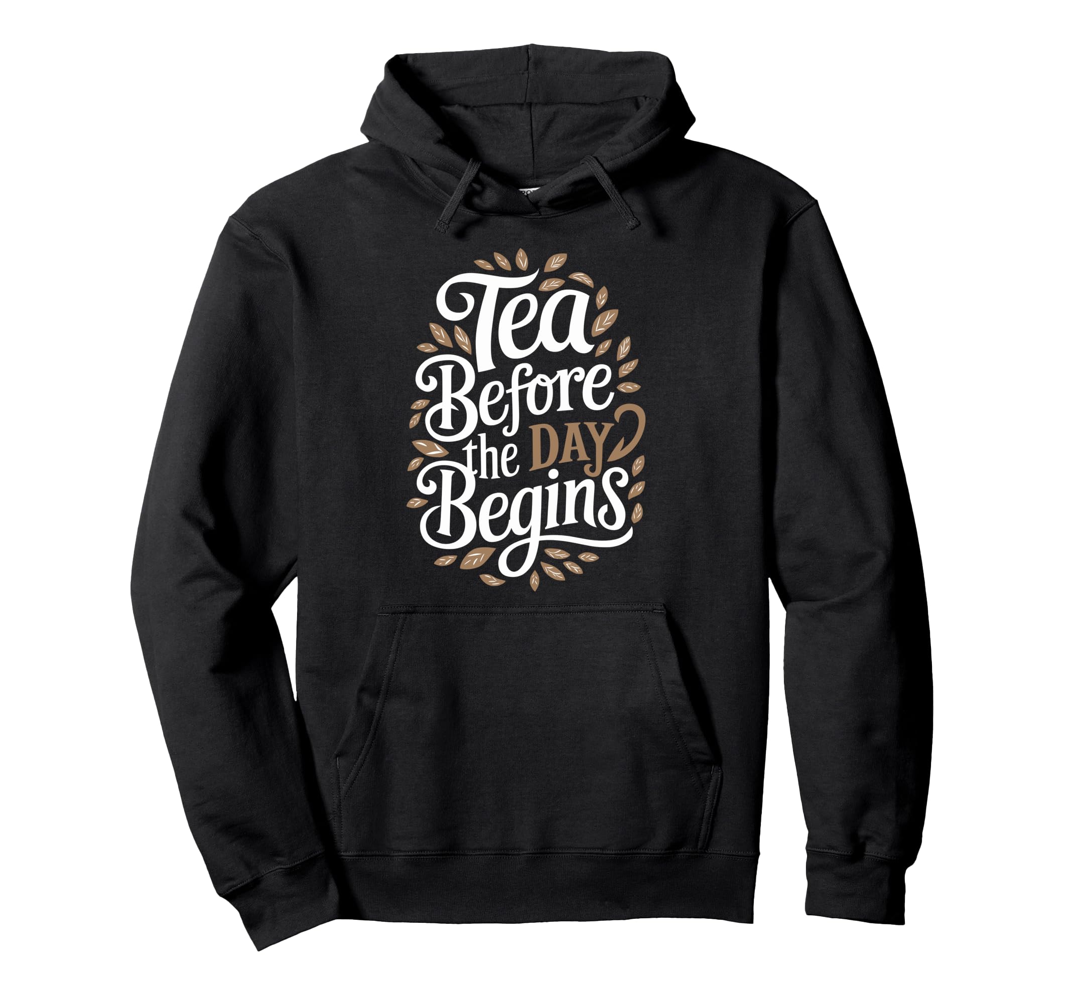 Calming Mornings Mindfulness Tea Time Hoodie - Novelty Apparel Men Women - T-Shirt, Sweatshirt, Hoodie