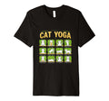 Cat Yoga Poses Cats Practicing T-Shirt - Novelty Apparel Unisex - T-Shirt, Sweatshirt, Hoodie