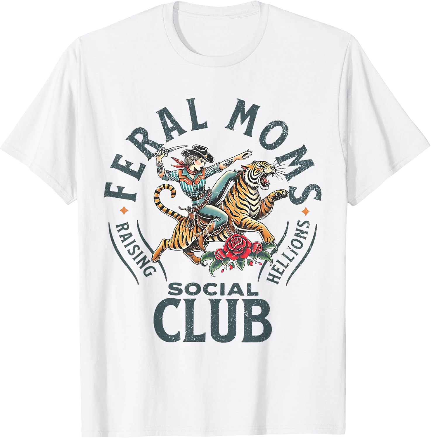 Feral Moms Social Club Trendy Mom Apparel Co. Unisex T-shirt, Sweatshirt, Hoodie, Long Sleeve Tee - T-Shirt, Sweatshirt, Hoodie