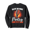 Poetry Slam Poet Novel Writer Poem Sweatshirt - Minimalist Print Men Women - T-Shirt, Sweatshirt, Hoodie