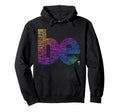 Inspiring Word Art Be Amazing Hoodie - Custom Art Print Men Women - T-Shirt, Sweatshirt, Hoodie