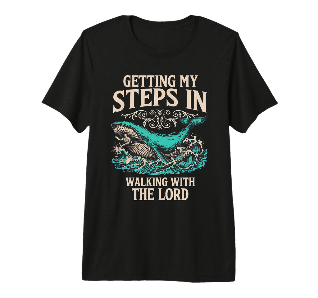 Getting My Steps Walking Lord Blue T-Shirt - Trendy Graphic Men Women - T-Shirt, Sweatshirt, Hoodie