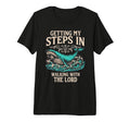 Getting My Steps Walking Lord Blue T-Shirt - Trendy Graphic Men Women - T-Shirt, Sweatshirt, Hoodie