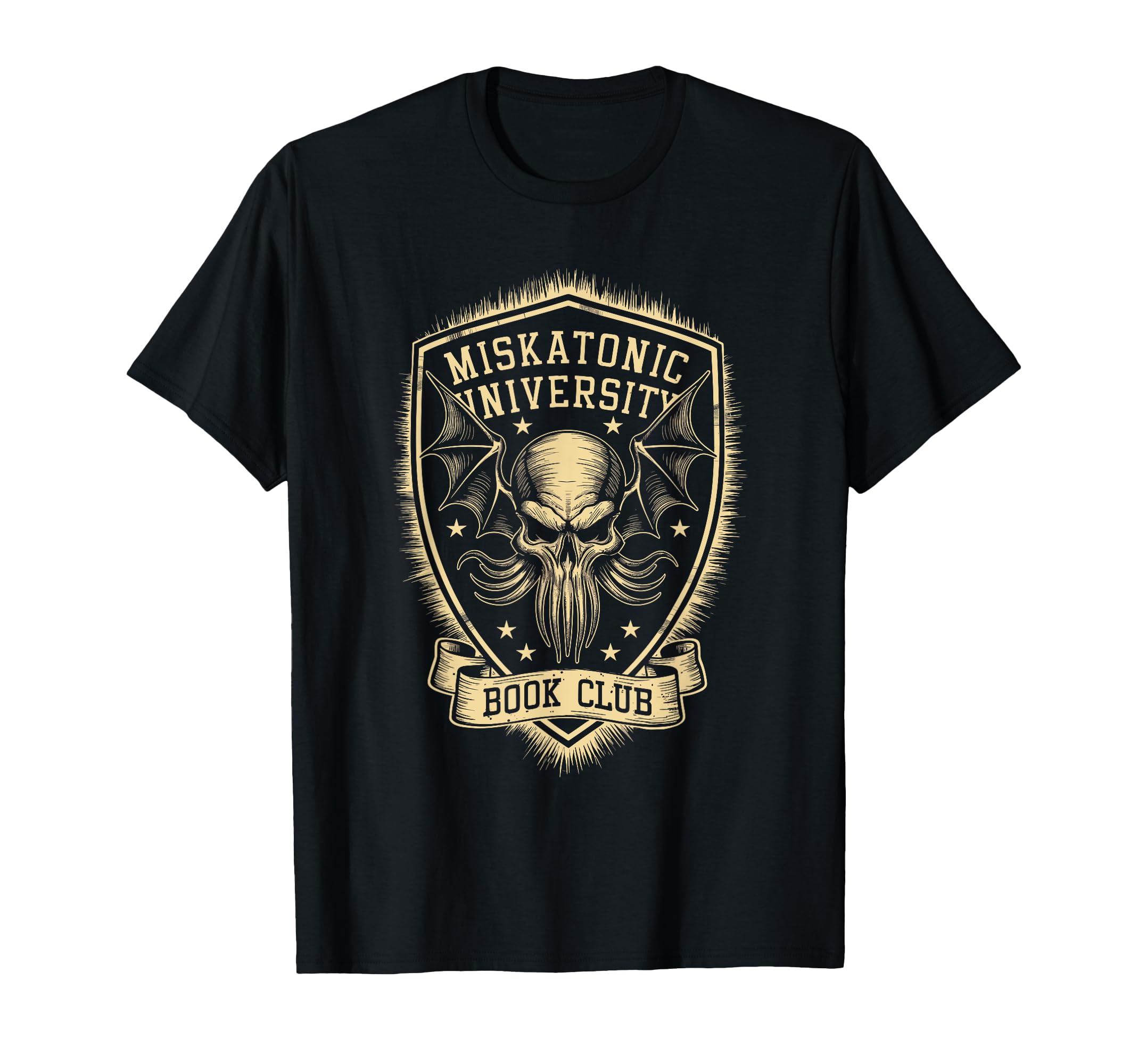 Miskatonic University Book Club T-Shirt - Fun Novelty Design for Adults - T-Shirt, Sweatshirt, Hoodie