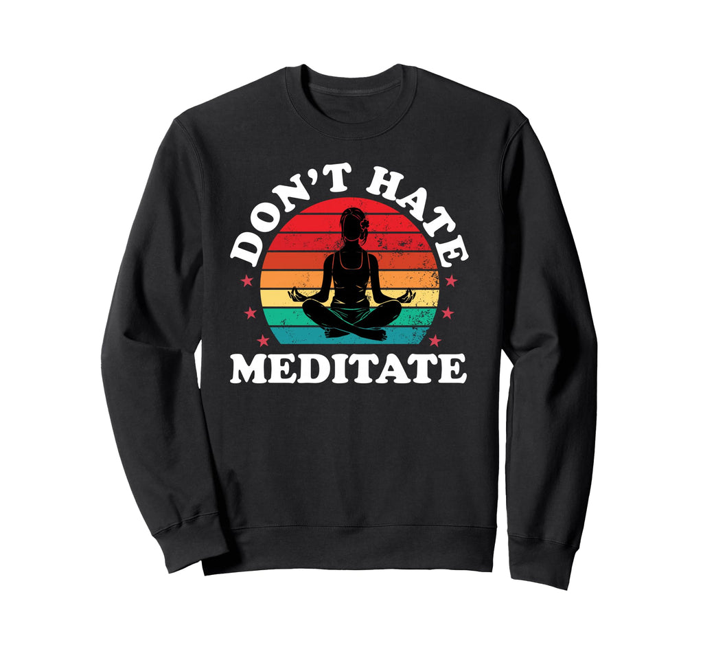 Yoga Day Zen Buddhism Meditation Sweatshirt - Graphic Print for Adults - T-Shirt, Sweatshirt, Hoodie