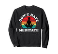 Yoga Day Zen Buddhism Meditation Sweatshirt - Graphic Print for Adults - T-Shirt, Sweatshirt, Hoodie