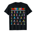 Alphabet Positive Affirmations Back To T-Shirt - Trendy Graphic for Adults - T-Shirt, Sweatshirt, Hoodie