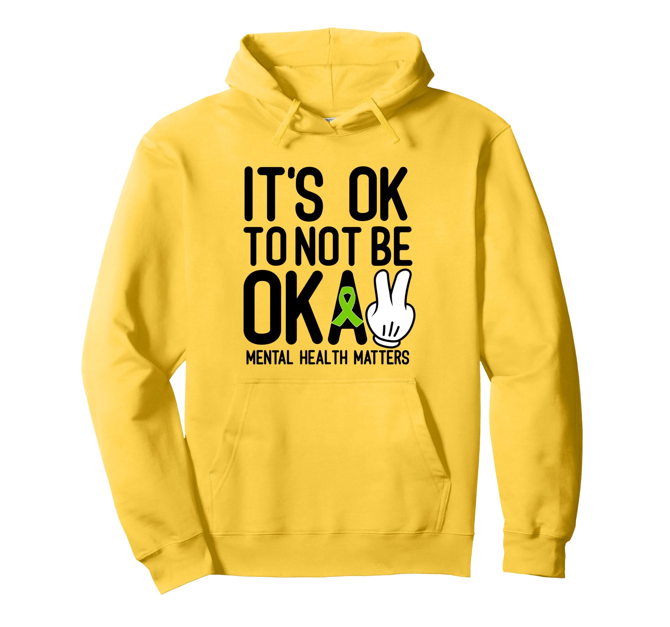 Its Okay To Not Be Okay Mental Health Hoodie - Aesthetic Graphic Men Women - T-Shirt, Sweatshirt, Hoodie