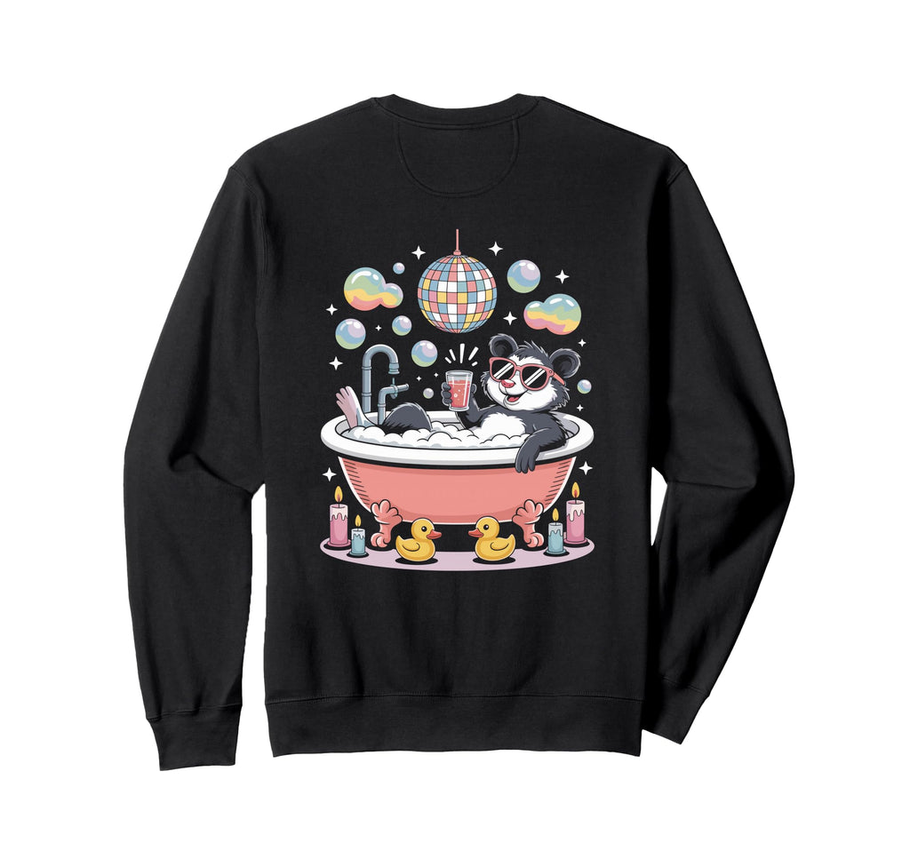 Chill Animal Disco Raccoon Fun Sweatshirt - Fun Novelty Design Men Women - T-Shirt, Sweatshirt, Hoodie