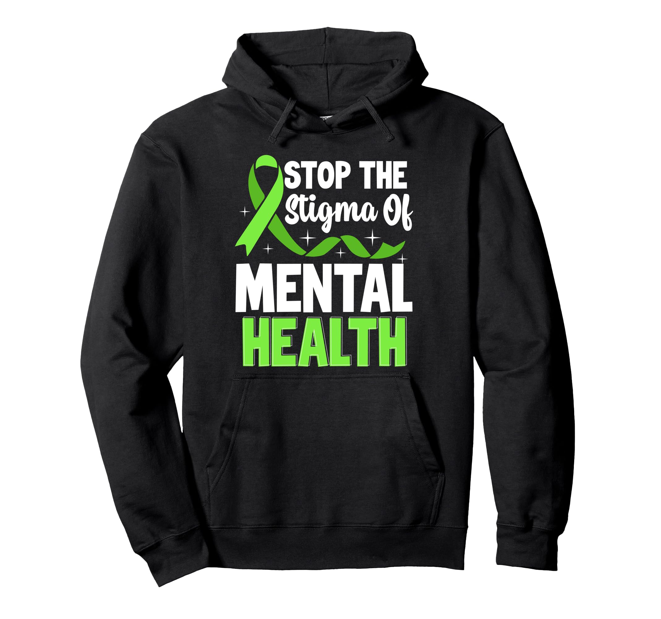 Mental Health Awareness Month Anxiety Hoodie - Aesthetic Graphic Men Women - T-Shirt, Sweatshirt, Hoodie