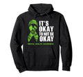 Mental Health Awareness Month Its Okay Hoodie - Aesthetic Graphic Unisex - T-Shirt, Sweatshirt, Hoodie