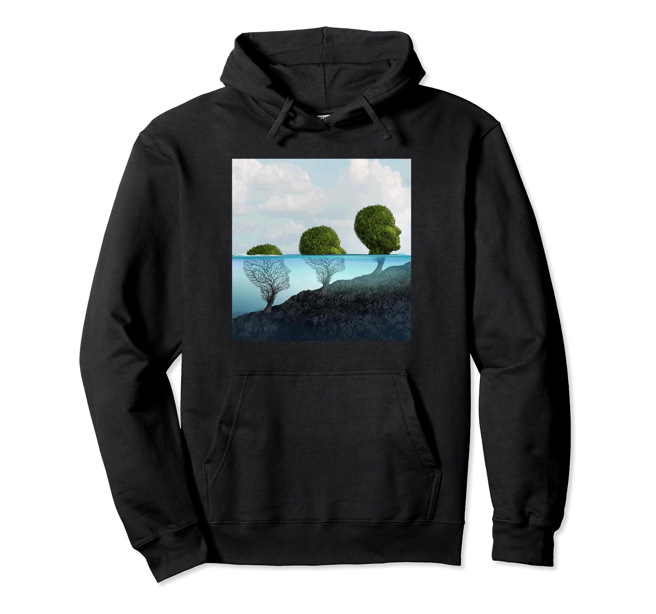 Psychology Psychiatry And Mental Hoodie - Minimalist Print for Adults - T-Shirt, Sweatshirt, Hoodie