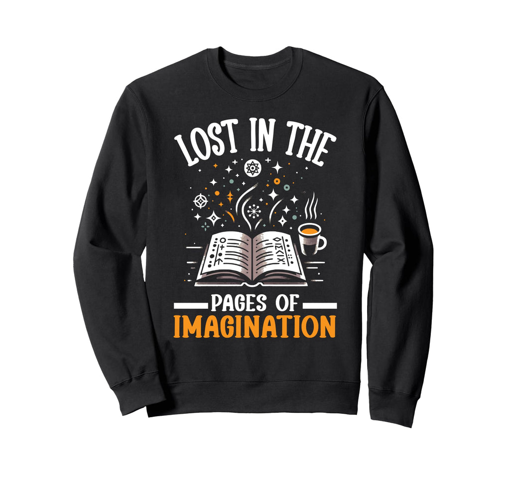Book Lover Bookworm Books And Sweatshirt - Novelty Apparel Men Women - T-Shirt, Sweatshirt, Hoodie