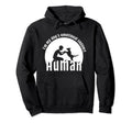 Funny Im My Dogs Emotional Support Human Hoodie - Aesthetic Graphic Unisex - T-Shirt, Sweatshirt, Hoodie