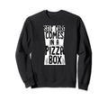 Self Care Comes Pizza Box Funny Pizza Sweatshirt - Unique Graphic Unisex - T-Shirt, Sweatshirt, Hoodie