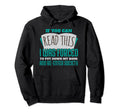 If You Can Read This I Was Forced To Hoodie - Novelty Apparel Men Women - T-Shirt, Sweatshirt, Hoodie