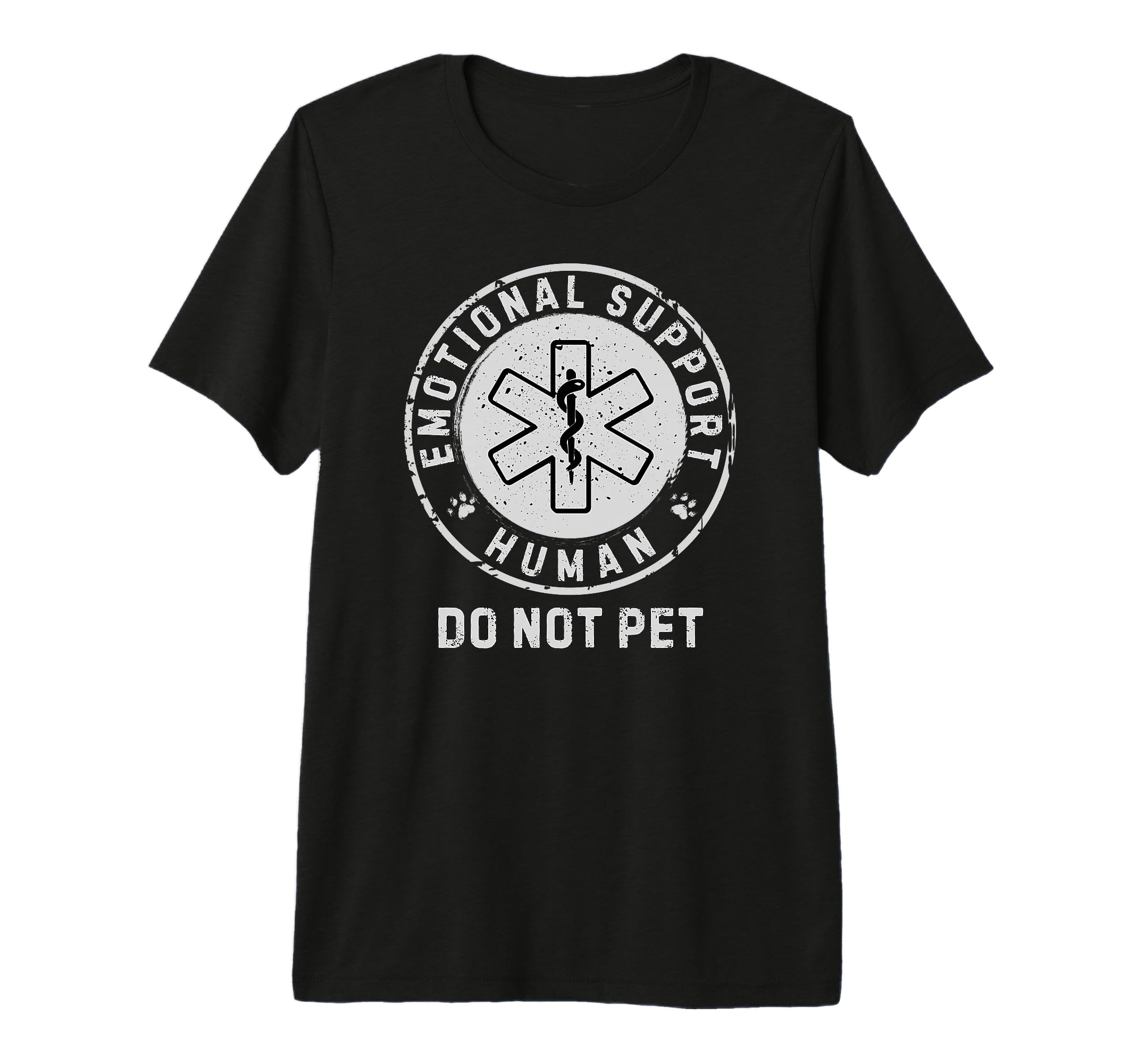 Emotional Support Human Do Not Pet T-Shirt - Casual Everyday Wear Unisex - T-Shirt, Sweatshirt, Hoodie
