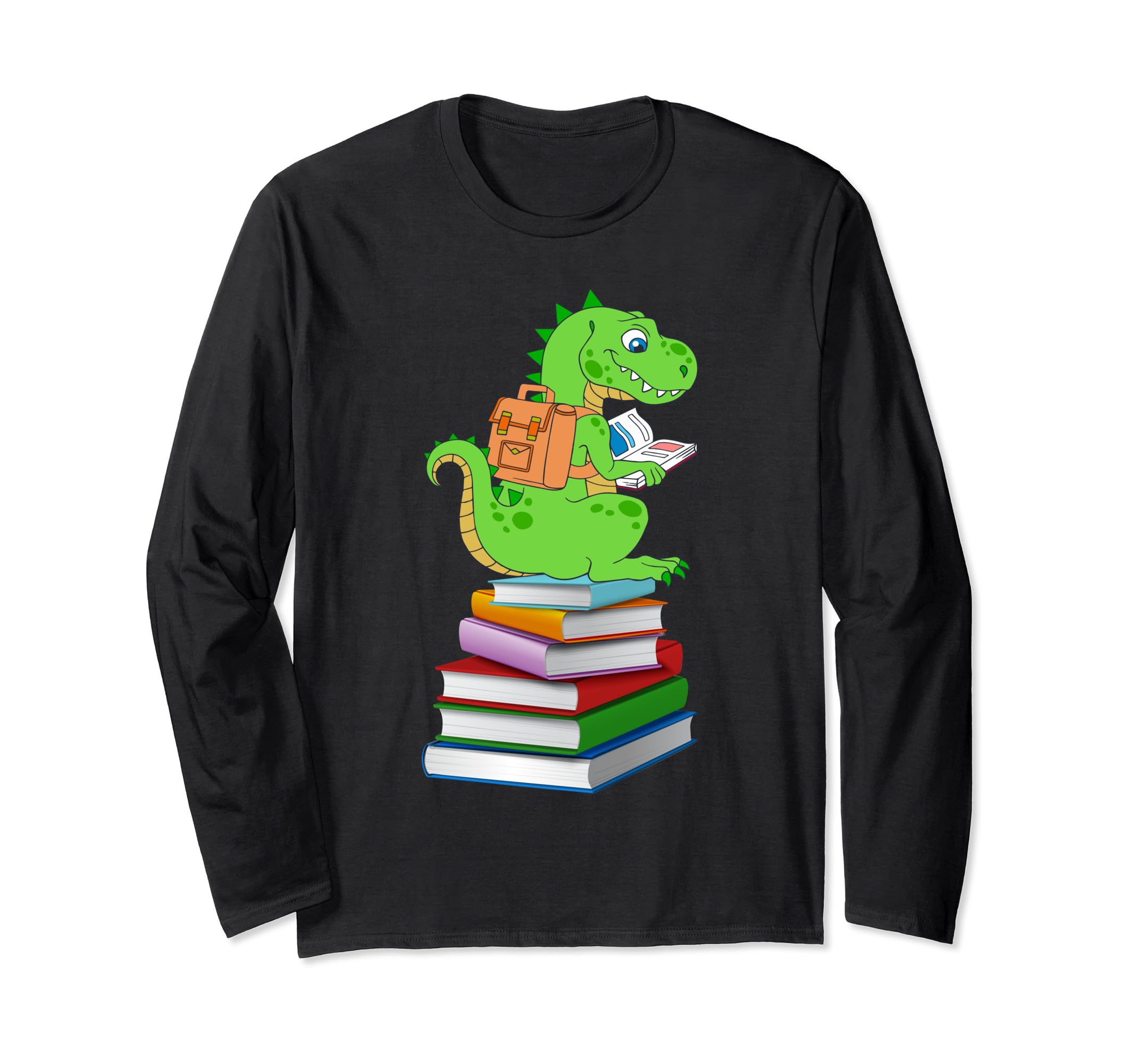Dinosaur Reading Dino Read T-Shirt - Aesthetic Graphic for Adults - T-Shirt, Sweatshirt, Hoodie
