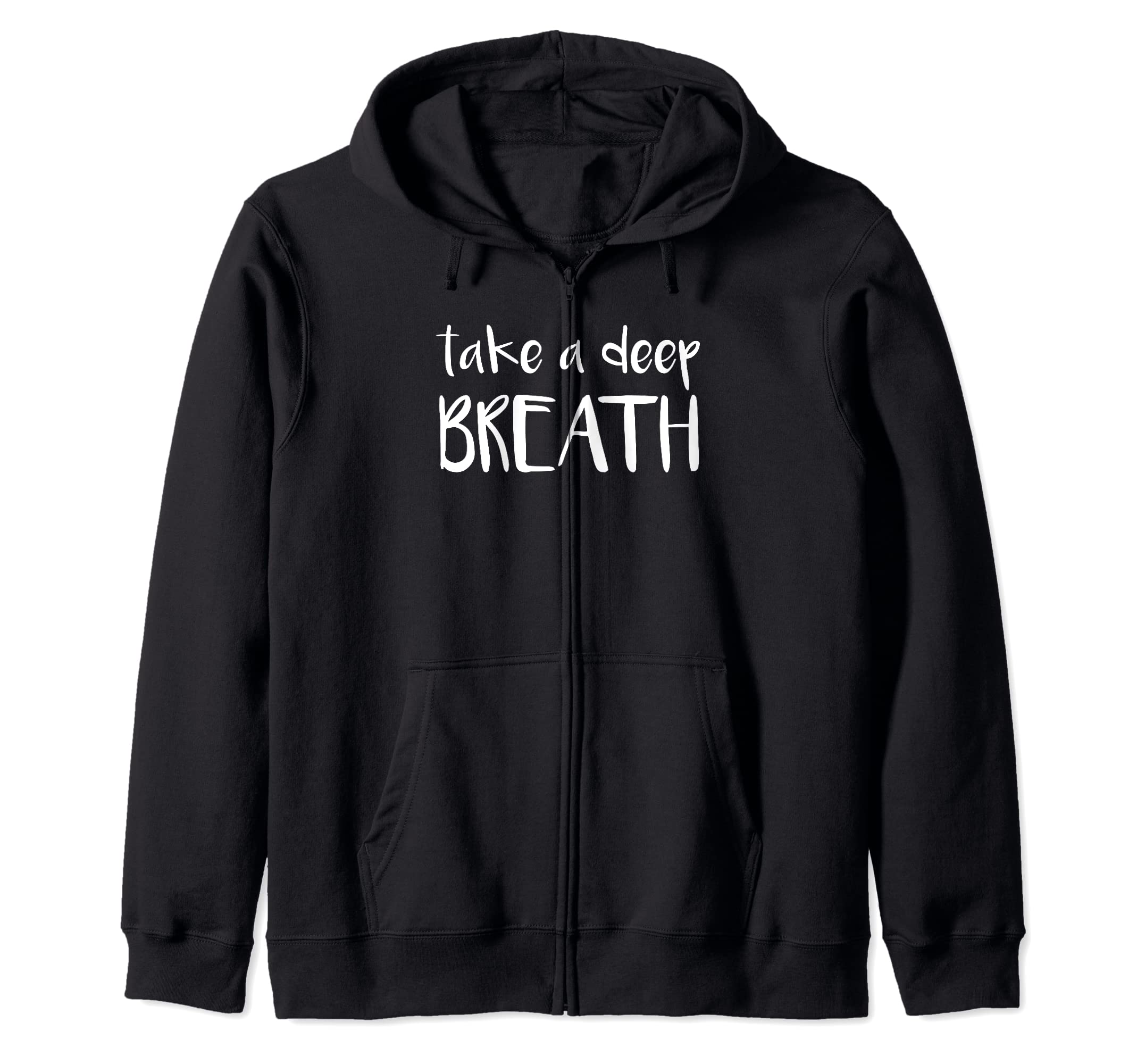Take Deep Breath Tranquil Meditation T-Shirt - Graphic Print for Adults - T-Shirt, Sweatshirt, Hoodie