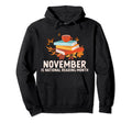 November Is National Reading Month Hoodie - Streetwear Style for Adults - T-Shirt, Sweatshirt, Hoodie