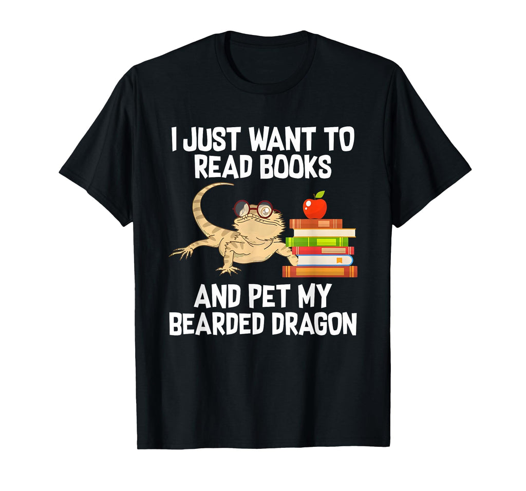 I Just Want To Read Books And Pet My T-Shirt - Graphic Print Unisex - T-Shirt, Sweatshirt, Hoodie