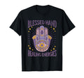 Healing Blessed Hand Energies Crystals T-Shirt - Trendy Graphic Men Women - T-Shirt, Sweatshirt, Hoodie