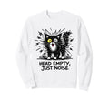 Insane Cat Spiral Yellow Eye Sweatshirt - Casual Everyday Wear Unisex - T-Shirt, Sweatshirt, Hoodie