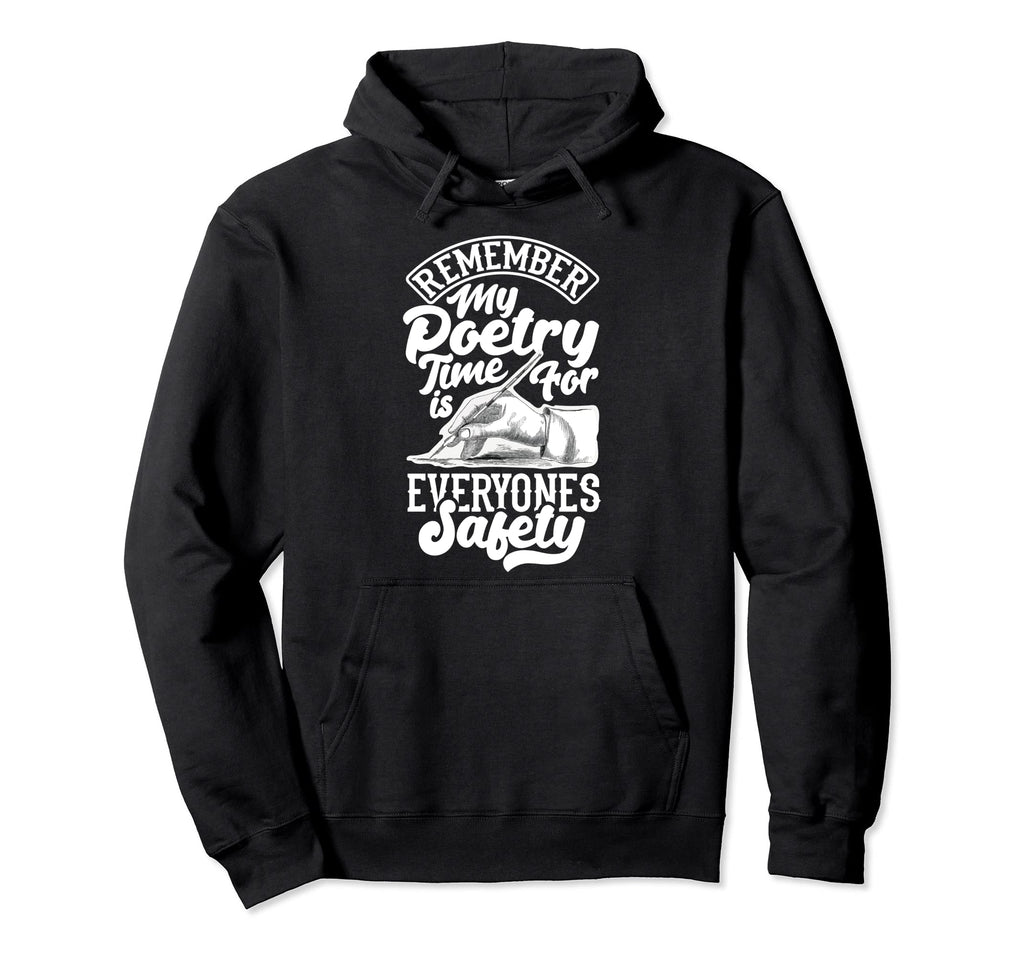 Poetry Poesy Poem Writer Funny Hoodie - Aesthetic Graphic Men Women - T-Shirt, Sweatshirt, Hoodie