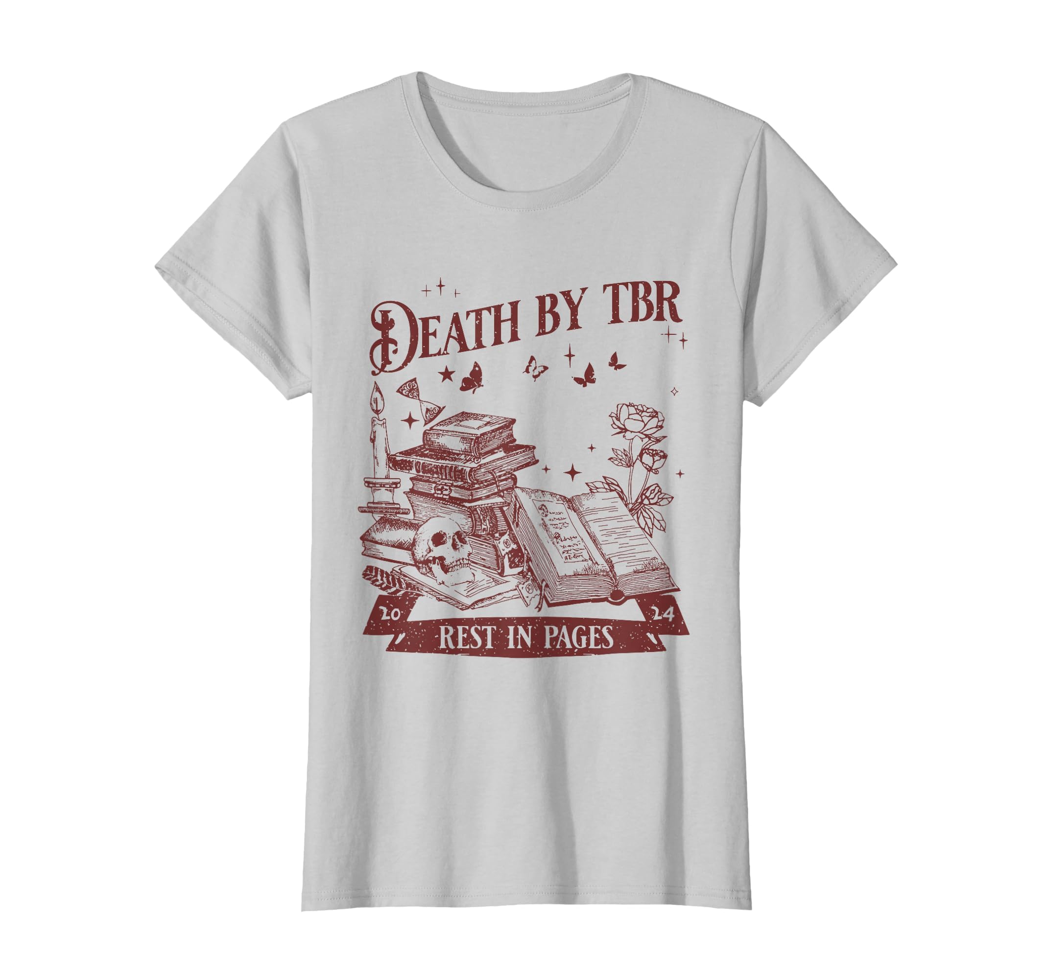 Death Tbr My To Be Read Will Be Death Me T-Shirt - Trendy Graphic Unisex - T-Shirt, Sweatshirt, Hoodie