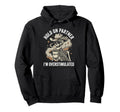 Hold Partner Im Overstimulated Skeleton Hoodie - Graphic Print Men Women - T-Shirt, Sweatshirt, Hoodie