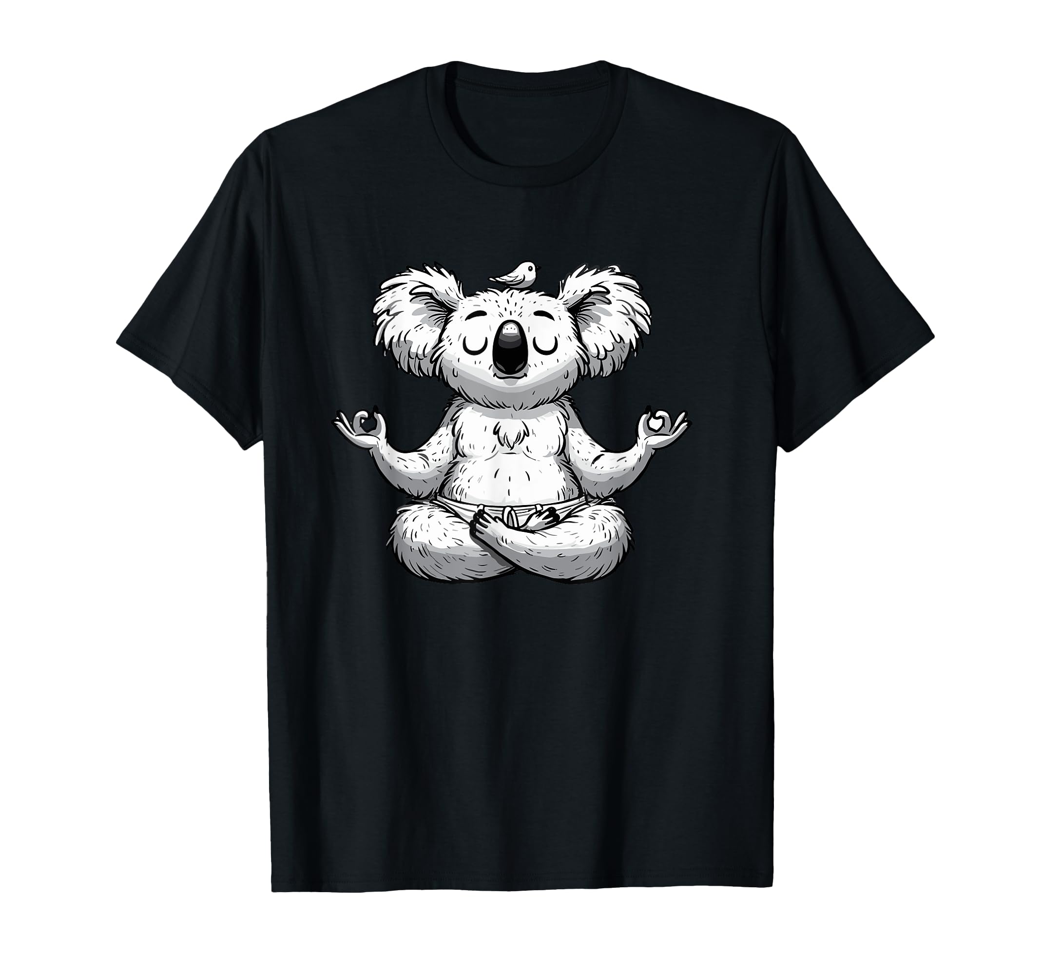 Meditation Koala Yoga Pose Relaxing T-Shirt - Streetwear Style for Adults - T-Shirt, Sweatshirt, Hoodie