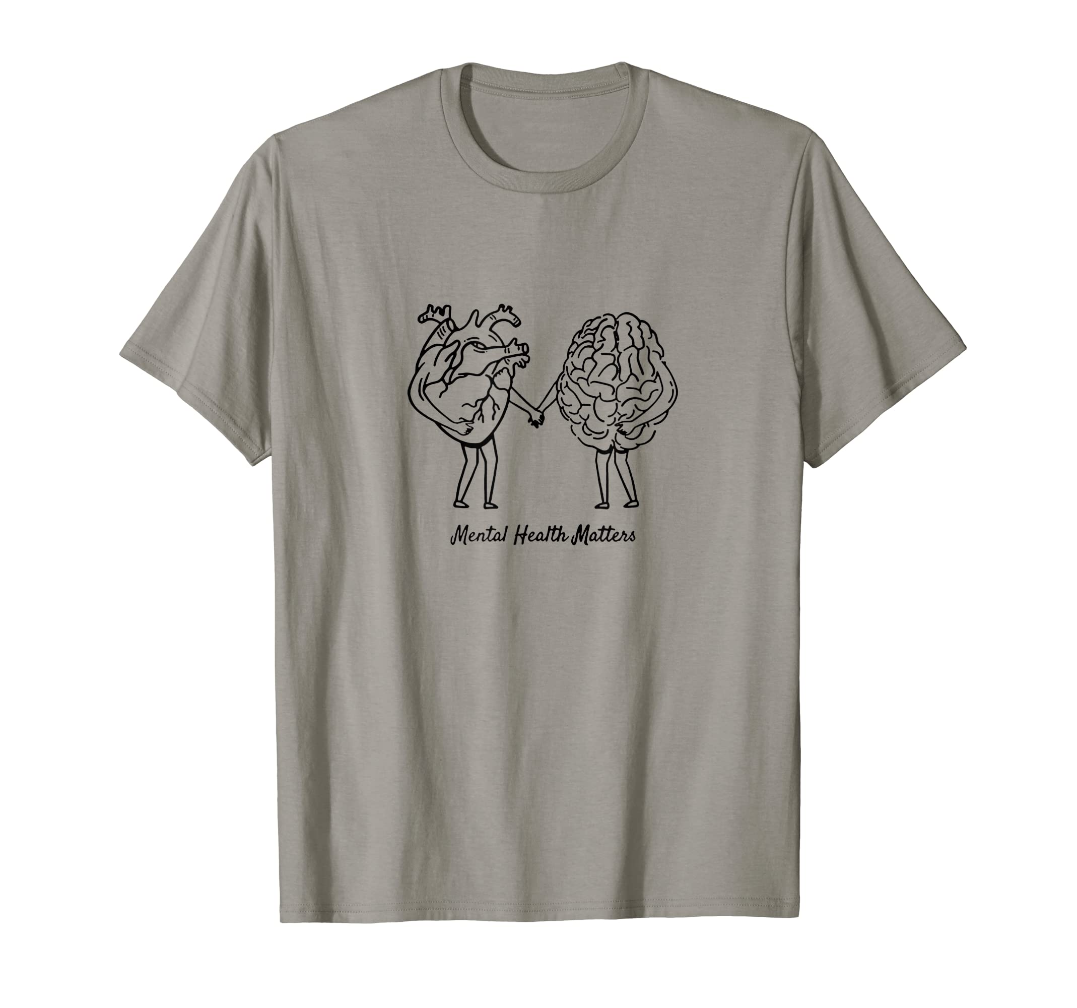 End Stigma Mental Health Matters Mental T-Shirt - Graphic Print for Adults - T-Shirt, Sweatshirt, Hoodie