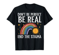 End Stigma Mental Health Awareness Green T-Shirt - Custom Art Print Unisex - T-Shirt, Sweatshirt, Hoodie